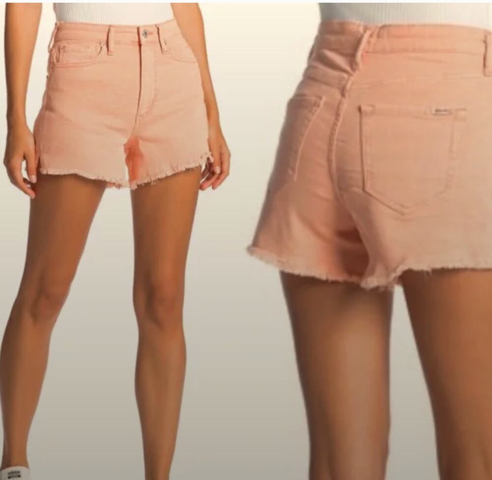 Anthropologie Pilcro & the Letterpress Denim Fringed Shorts size 29